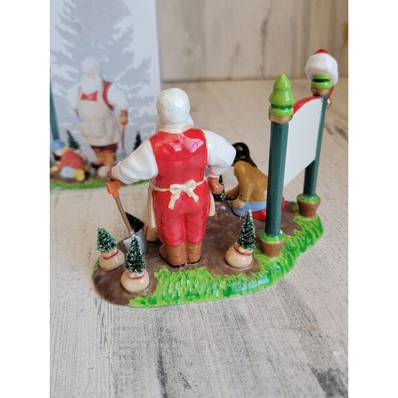 Dept 56 808877 NEW Santa comes to down, 2010 Snow village accessory Xmas - Picture 7 of 8